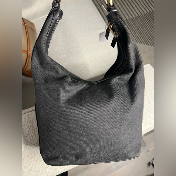 *Sold* Gucci denim sherry line shoulder bag - Picture 1 of 2